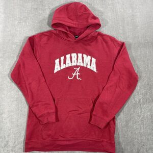 Alabama Crimson Tide Mens Medium Red G5 Pullover Sweatshirt‎ Hoodie